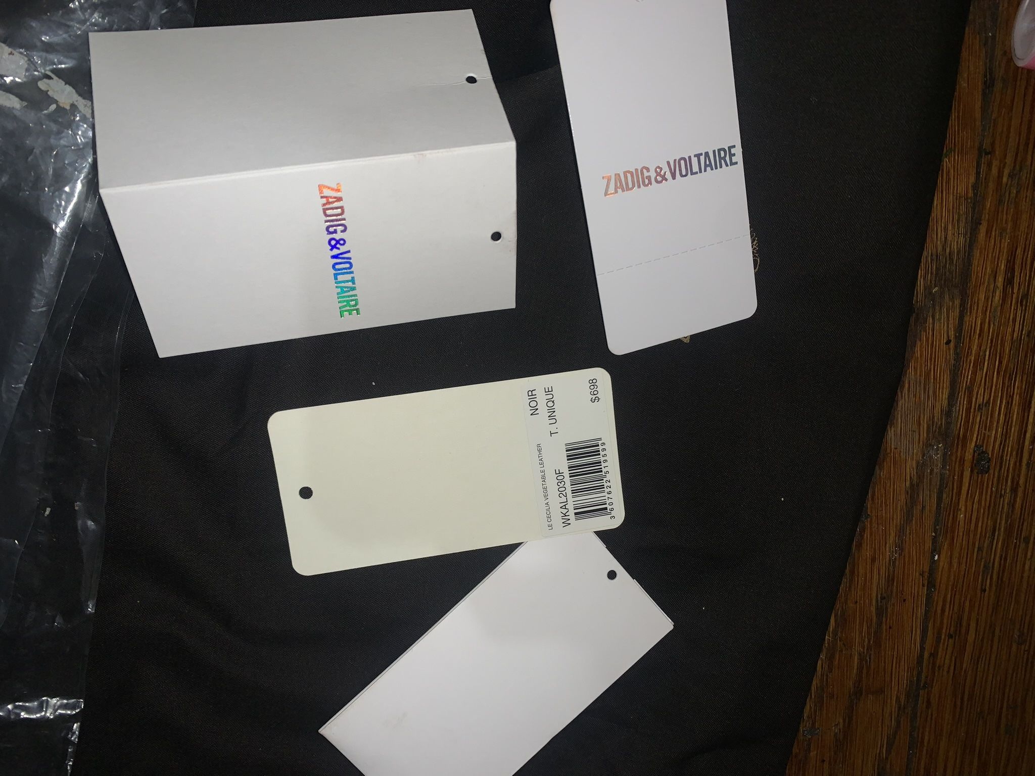 AUTHENTIC NWT ZADIG AND VOLTAIRE LE CECILIA BAG