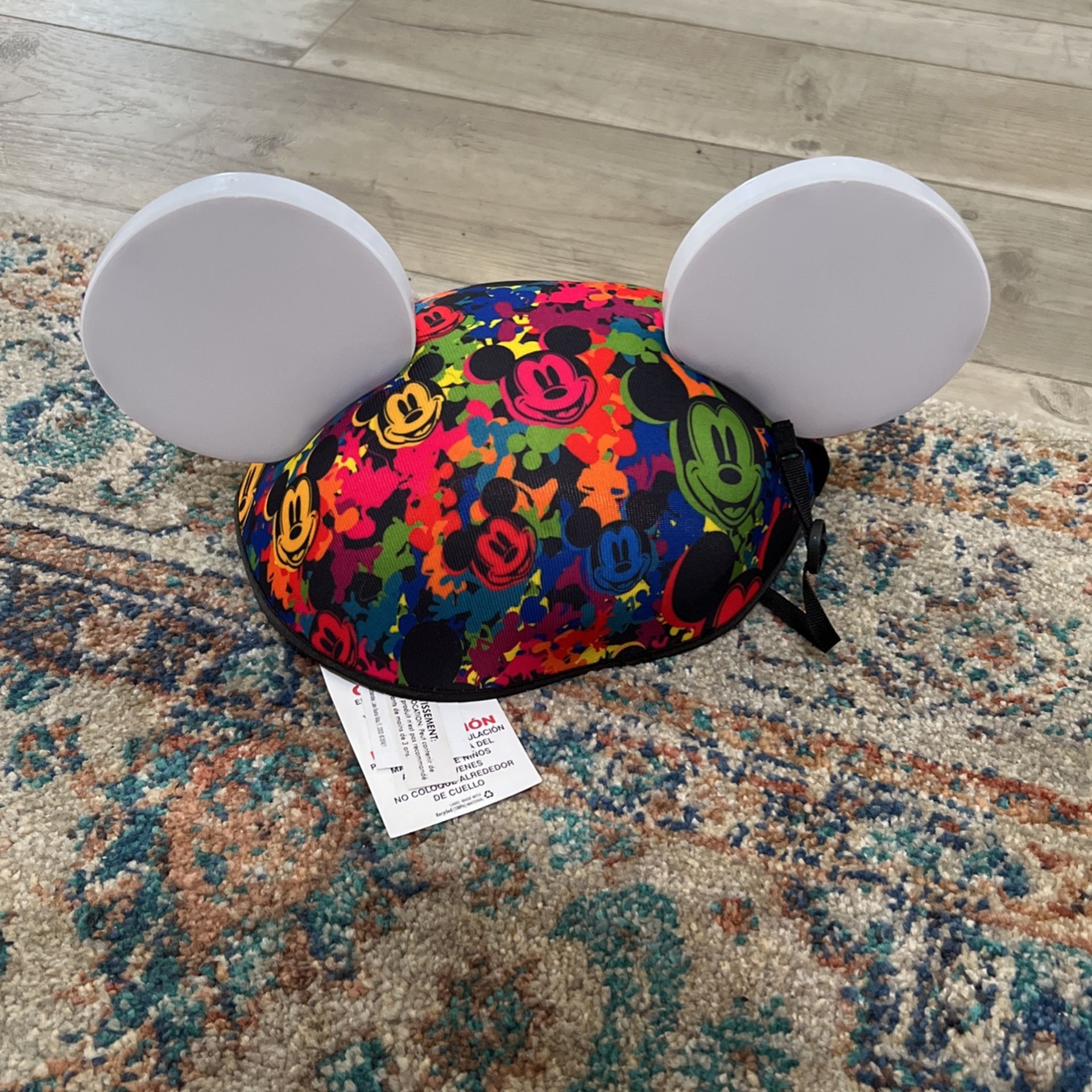 Disney Parks Mickey Mouse World of Color Glow Light Up Mickey Ears Hat