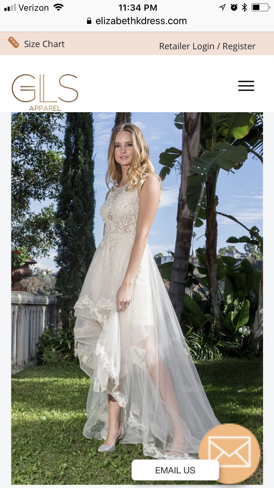 Wedding Dress Size 10