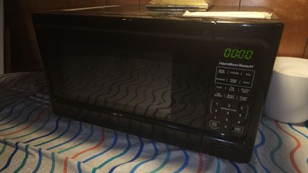 Black Hamilton Beach Microwave