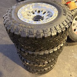 6x139.7 New Rims Used 285/70r17 Falken 