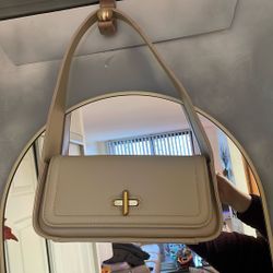 Cream Purse Over The shoulder