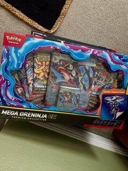 Mega Greninja Premium collection 6 boxed Sealed