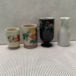 Bundle Japanese Tea/sake Cups $10 for All