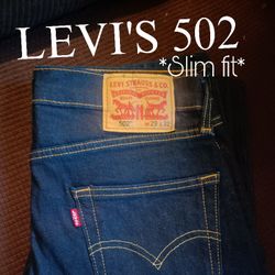 LEVI'S 502 slim Fit (LOCAL DELIVERY)