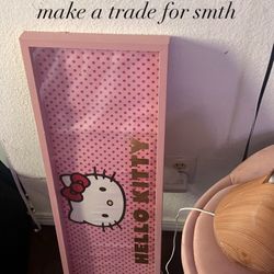 hello kitty wall decor