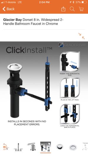 Glacier Bay Chrome Dorset Bath Faucet For Sale In Hawthorne Ca