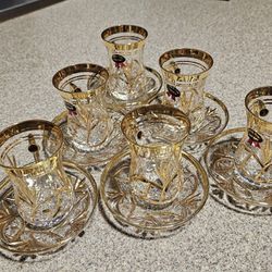 Turkish Tea Glasses Set