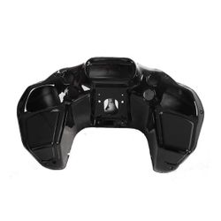 Vivid Black ABS Motorcycle Inner Outer Fairing Cover Fit for 1 Harley Davidson Touring Road Glide FLTR CVO 1 1999 00 02 03 05 06 07 08