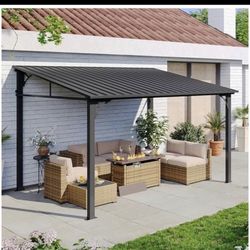 New In Boxes!!12x10 Wall Mounted Gazebo
