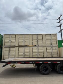 New 40ft open side one trip