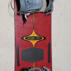 Fat bob Snowboard With Bindings