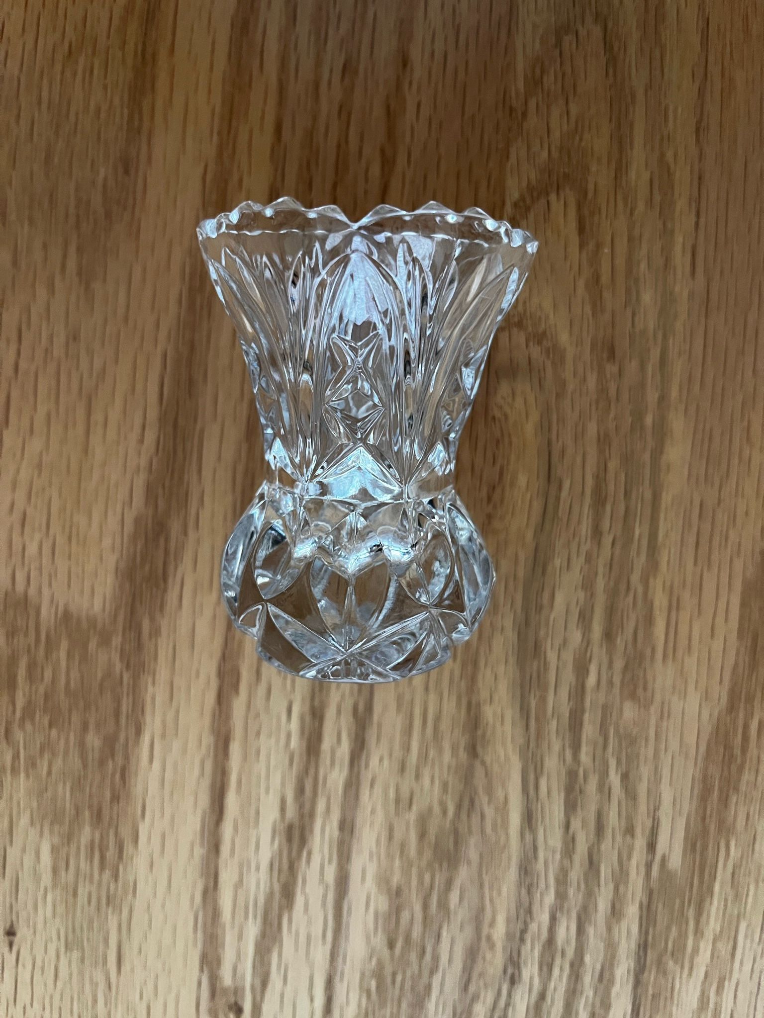 Vintage Cut Glass / Crystal Toothpick Holder
