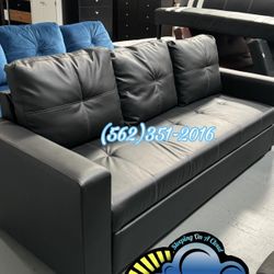 Sofa Black Futon Couch Cama 