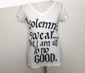 Harry Potter Black Glitter Shirt