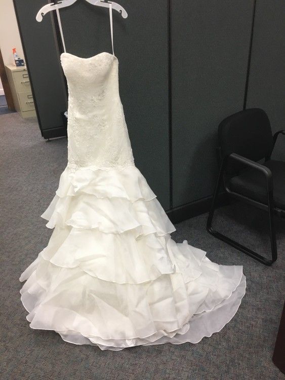 Wedding Dress Melissa Sweetheart Neckline Never Worn Tags Attached