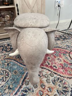 Elephant foot stool/storage