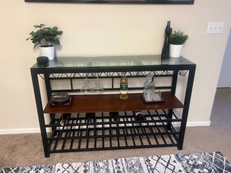Glass Top Bar