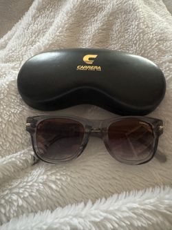 UNISEX- NEW CARRERA 330/S KB7FQ CLEAR SILVER GRADIENT AUTHENTIC FRAMES SUNGLASSES  