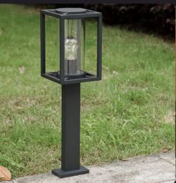 Modern Garden Glass Lantern Landscape Lighting