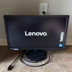 Like New Lenovo 19 Inch Monitor