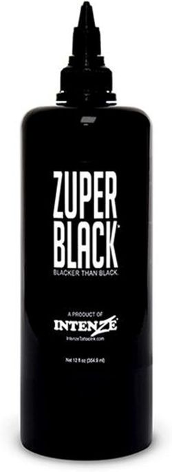 Intenze ZUPER Black Tattoo Ink