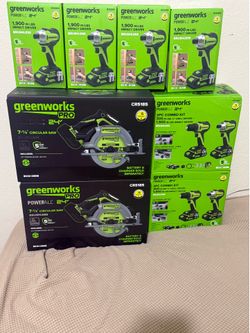 Greenworks power tools