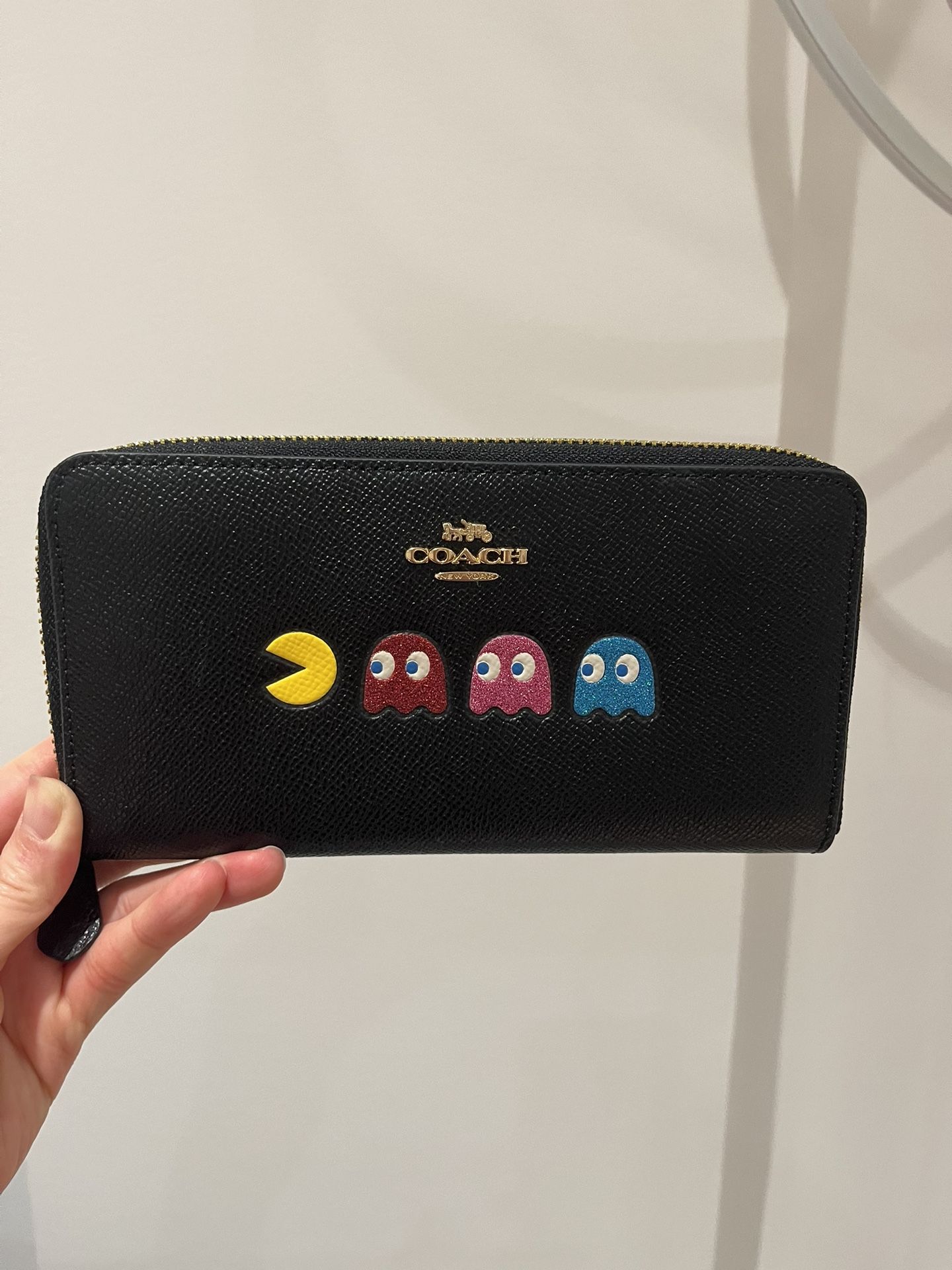 Coach Pac-man Accordion Wallet