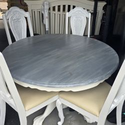 Dining Table With 4 Chairs