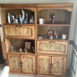 Curio Cabinet/Book Shelves