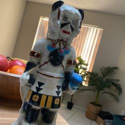 Hopi kachina Liquor Bottle