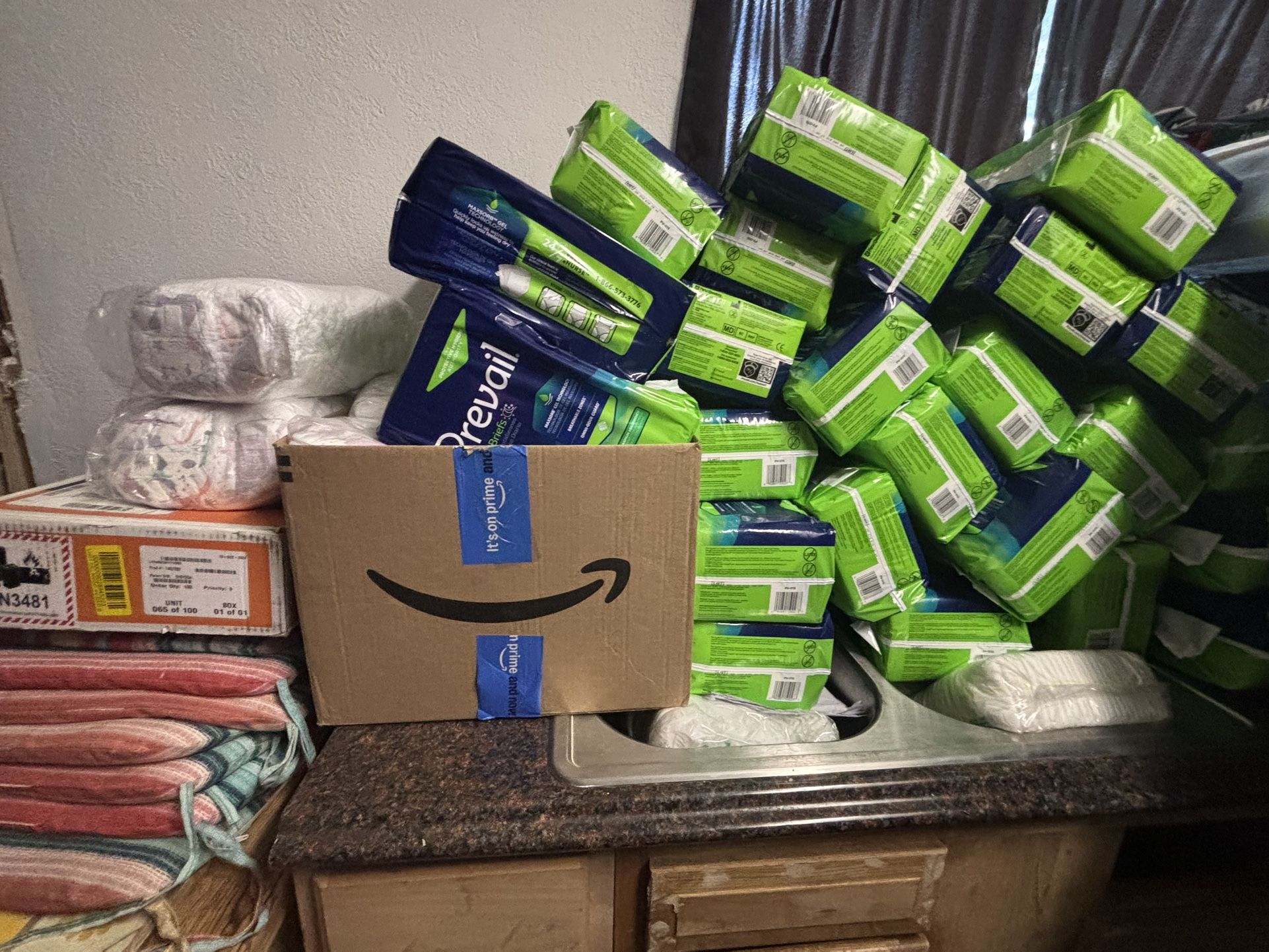 31 Packages Diapers 
