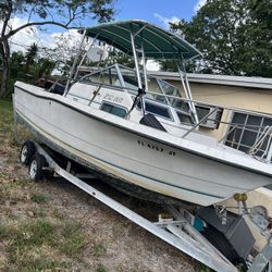 Sea Pro 215  Boat & Trailer