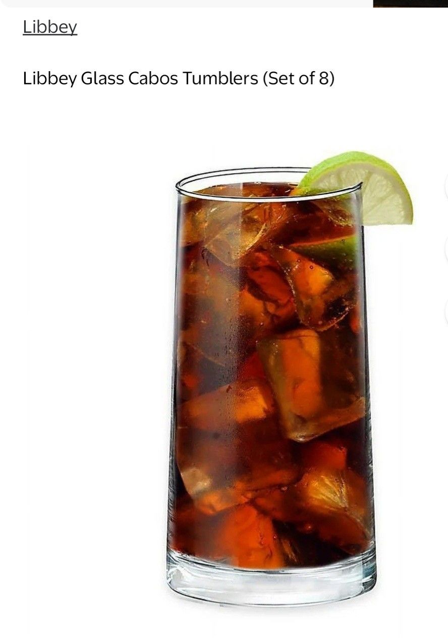 Libbey Glass Cabos 7 Glasses