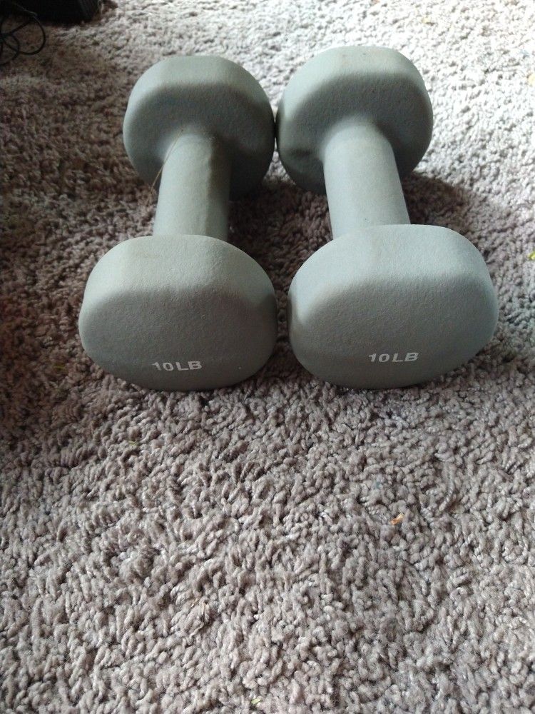 10lbs Dumbbells