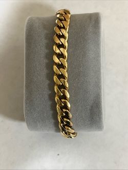 14k Cuban Link Bracelet