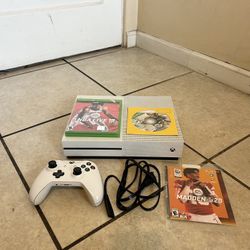 Xbox One S Bundle + 3 Games | Controller Included