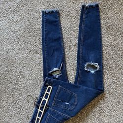 Highest-Rise Skinny Jeans - Size 8