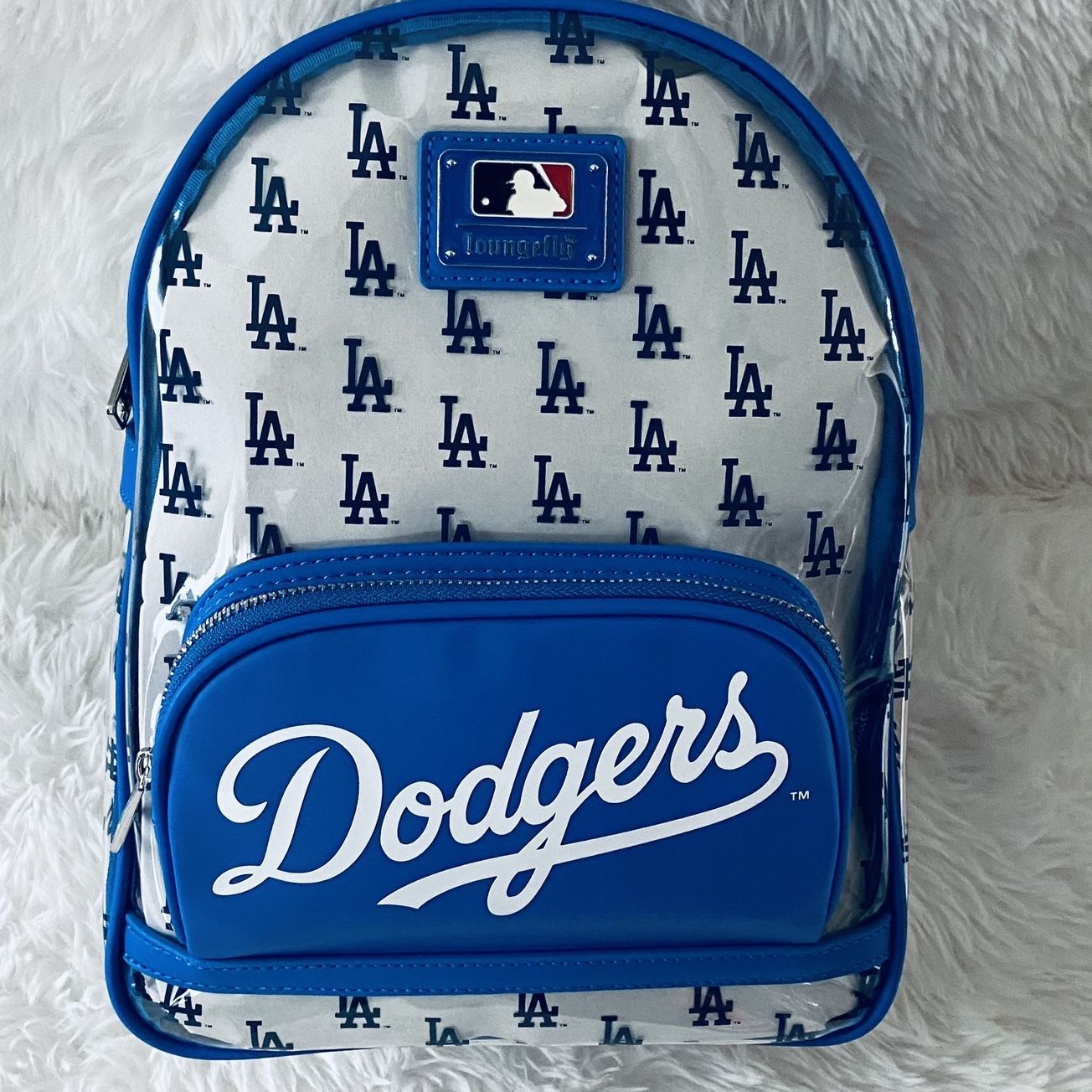 Mlb Dodger Loungefly Loungefly MLB LA Dodgers Clear Allover Print