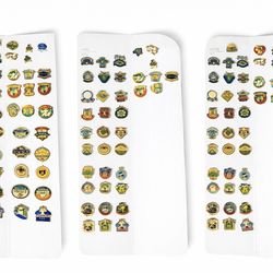 121 Vintage LA Dodgers Collector Pins Lot – 1980s-90s Stadium & Commemorative MLB Pins