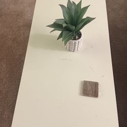 White/Wood Coffee Table | Need Gone Today