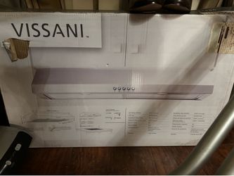 Vissani under range hood
