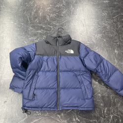 BRAND NEW North Face Puffer Jacket - Navy Blue, XS, S