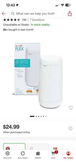 Munchkin diaper pail