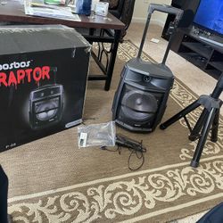 Bosbos Raptor Speaker With Microphone And Remote