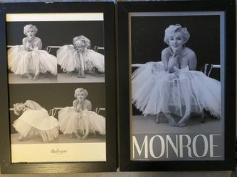 2 Marylin Monroe Canvas Pictures