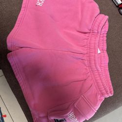 Pink “hoodrich” Shorts 