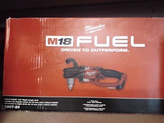 MILWAUKEE M18 FUEL HOLE HAWG 1/2" RIGHT ANGLE DRILL (TOOL ONLY)