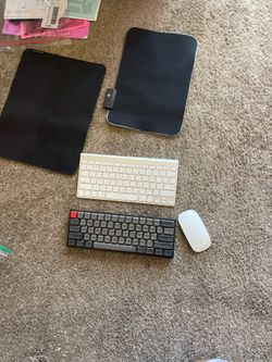 Keyboards and mouse pads