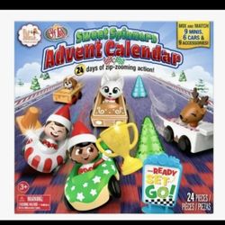 Elf On The Shelf Sweet Spinners Advent Calendar 24 Surprises Scout Elf’s & Pets New in Box